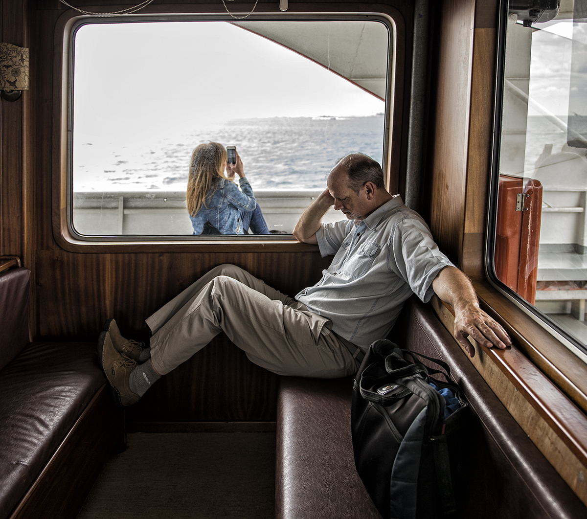 Day 159 —Kadıköy, Eminönü City Lines -
A ferry journey on a rainy Istanbul morning.