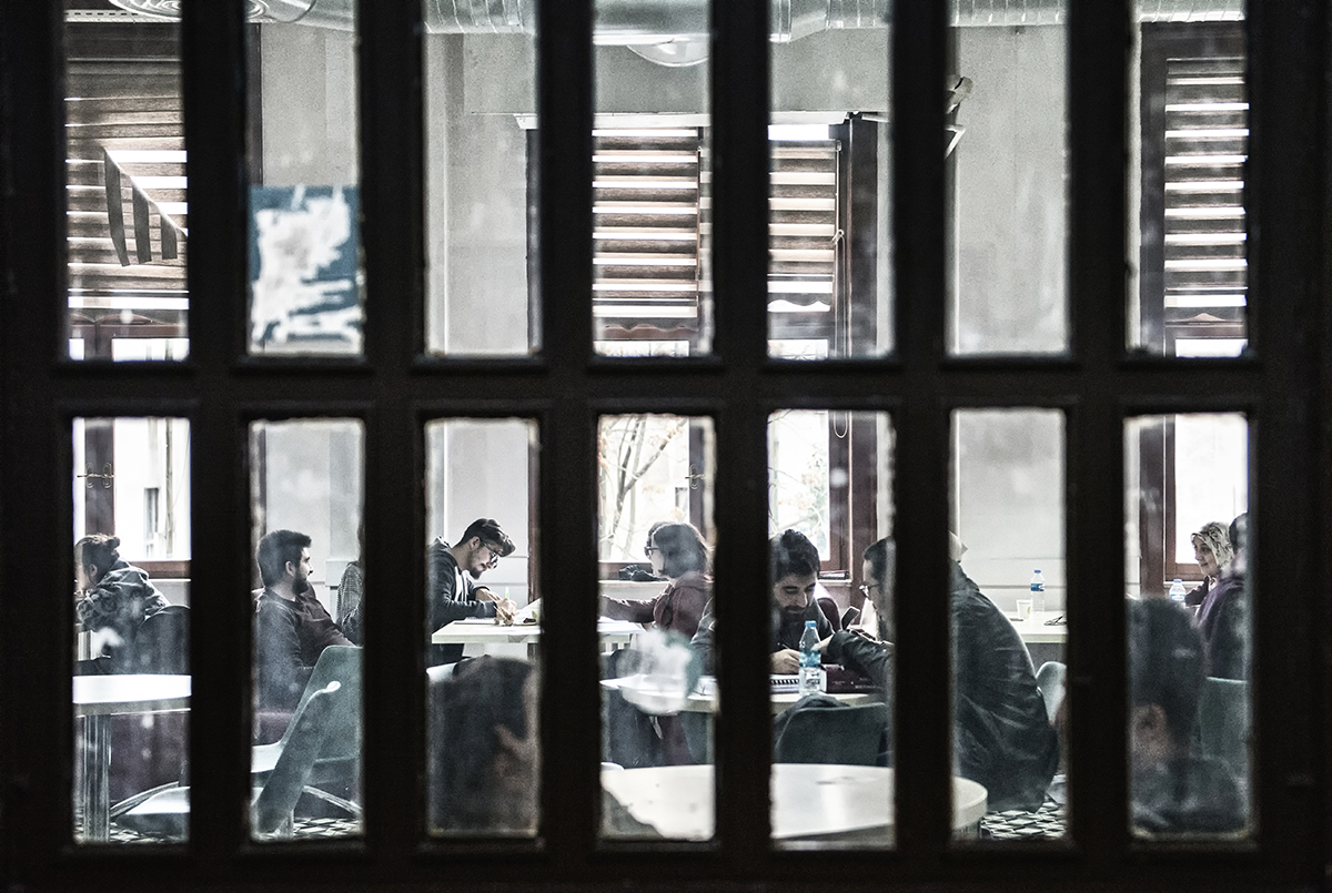 Day 313 —Laleli –
Canteen at the İstanbul University Faculty of Literature.
