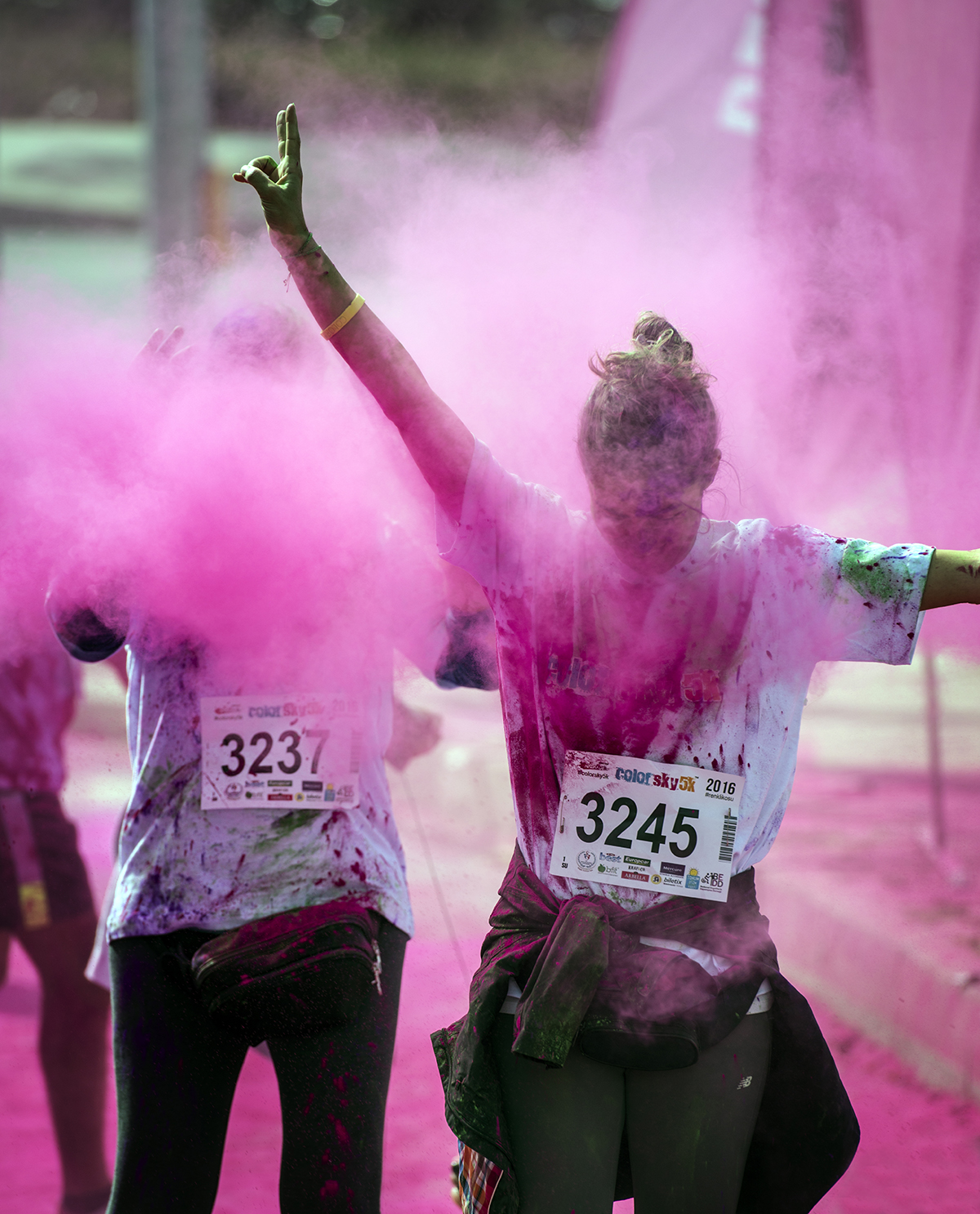 #283 —Caddebostan - 
The Color Sky 5K Rainbow Run Festival is organised with the participation of the Physically Handicapped Support Foundation. 

